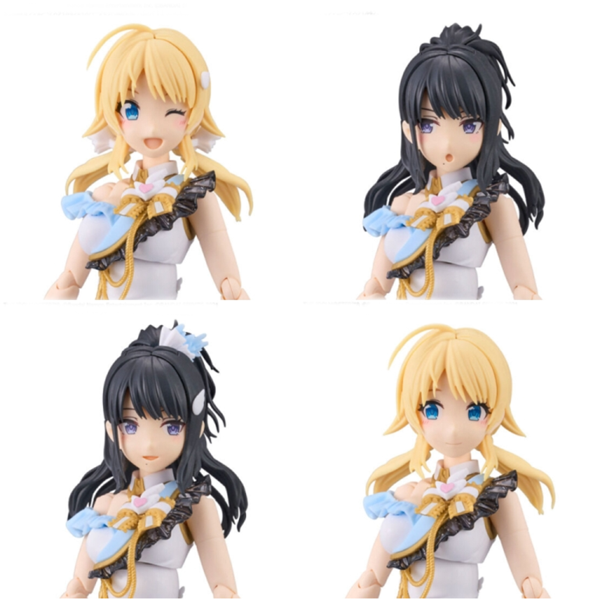 Picture of Bandai BAN2676312 30MS Option Hair Style & Face Parts Set