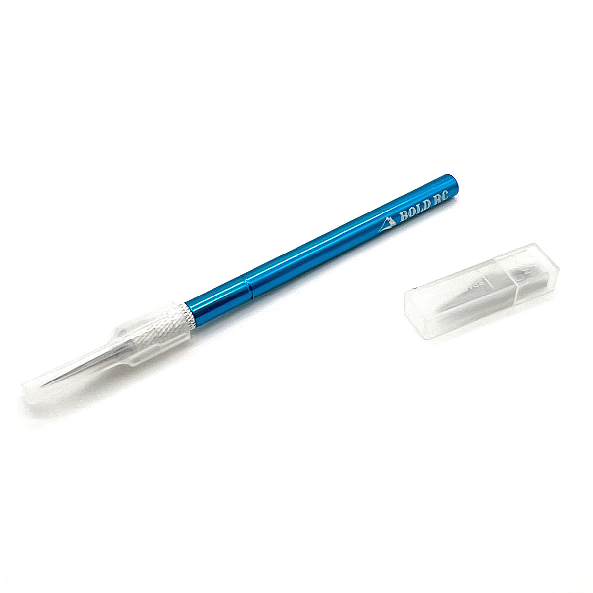 BOL10500 Aluminum Handle Hobby Knive with 6 No.11 Blades