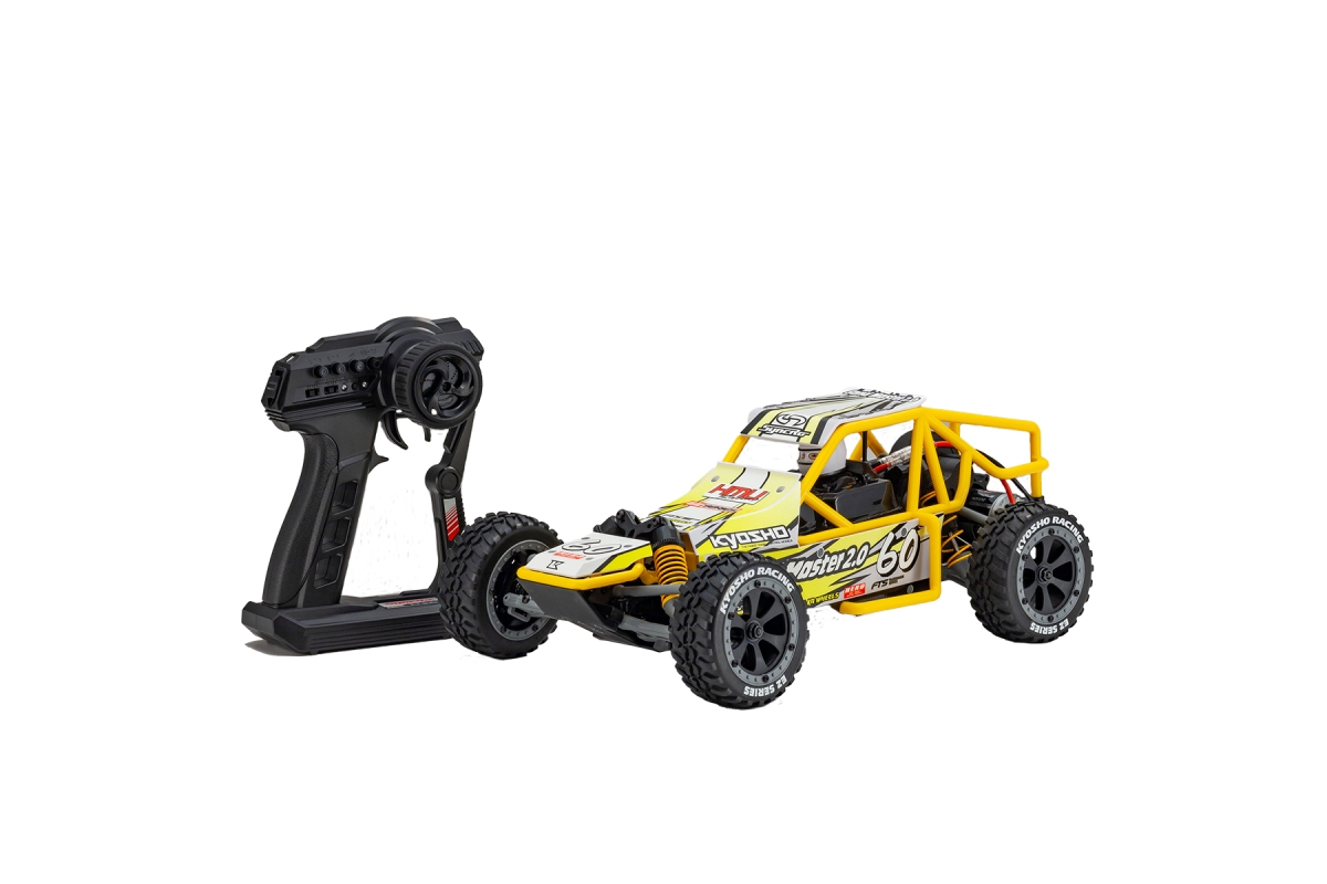 KYO34405T2 Set Color Type 2 Sand Master 2.0 1-10 2WD Buggy Ready, Yellow