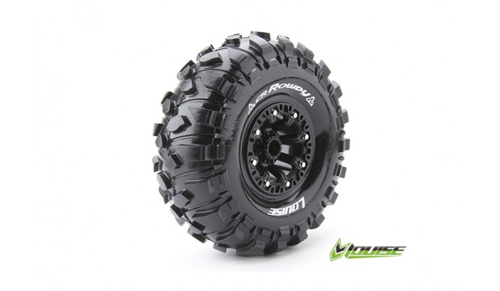 LOUL-T3238VI 1-10 Scale Super Soft CR-Rowdy Front & Rear Tire