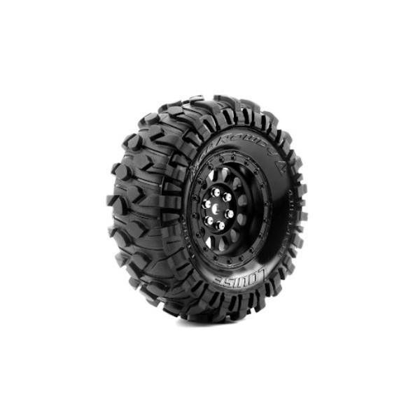 LOUL-T3347VI 1-10 Scale Super Soft Front & Rear CR-Rowdy Class 1 Tire