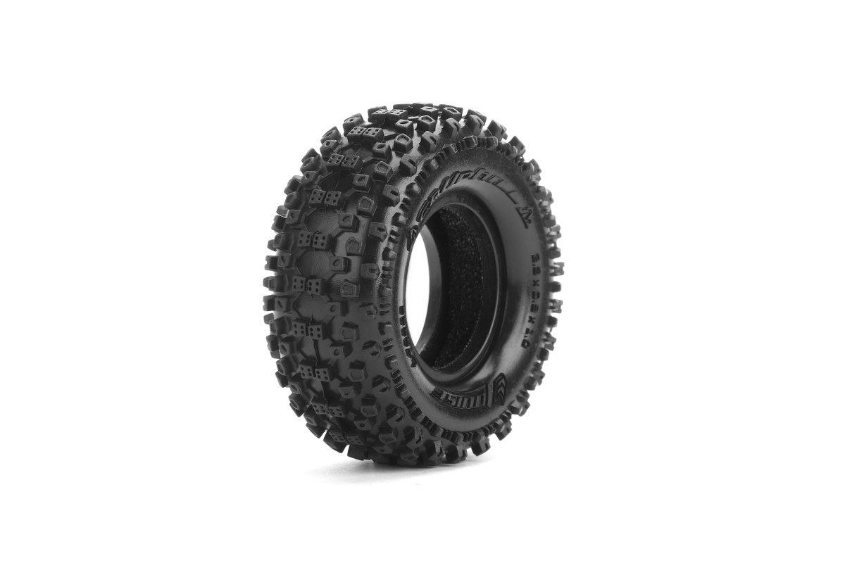 LOUL-T3369VI 1-24 Super Soft 1-18 Scale Front & Rear CR-Uphill Tire
