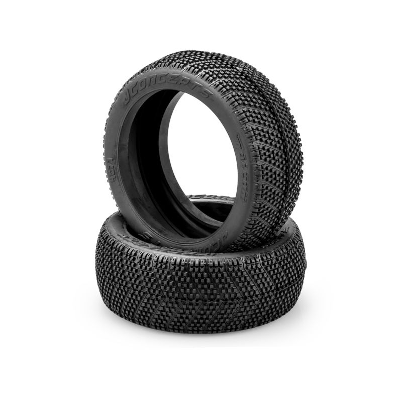 Picture of J Concepts JCO407103 Falcon Aqua A2 Compound Tire - Fits 83 mm 1 by 8th Buggy Wheel