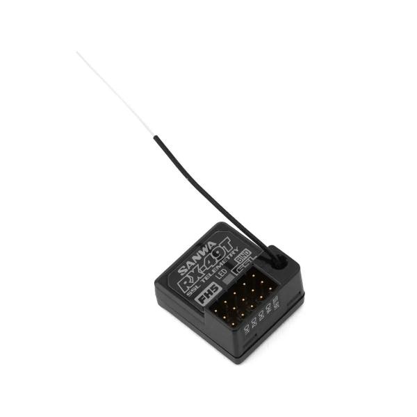 Picture of Sanwa SNW107A41432A Airtronics RX-49T 2.4GHz 4-Channel FH5 Telemetry Receiver