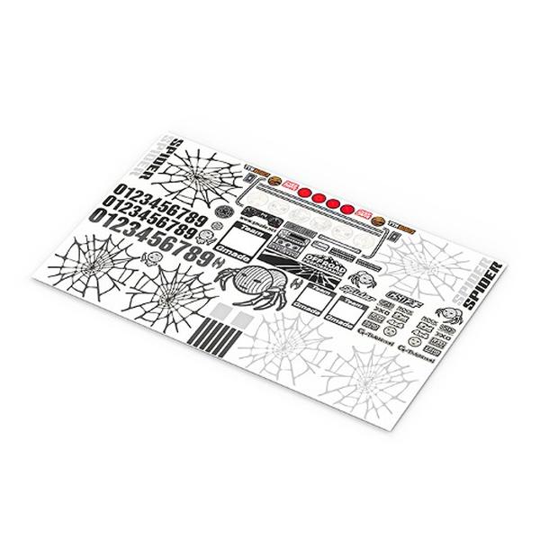 GMA60267 Spider Decal Sheet