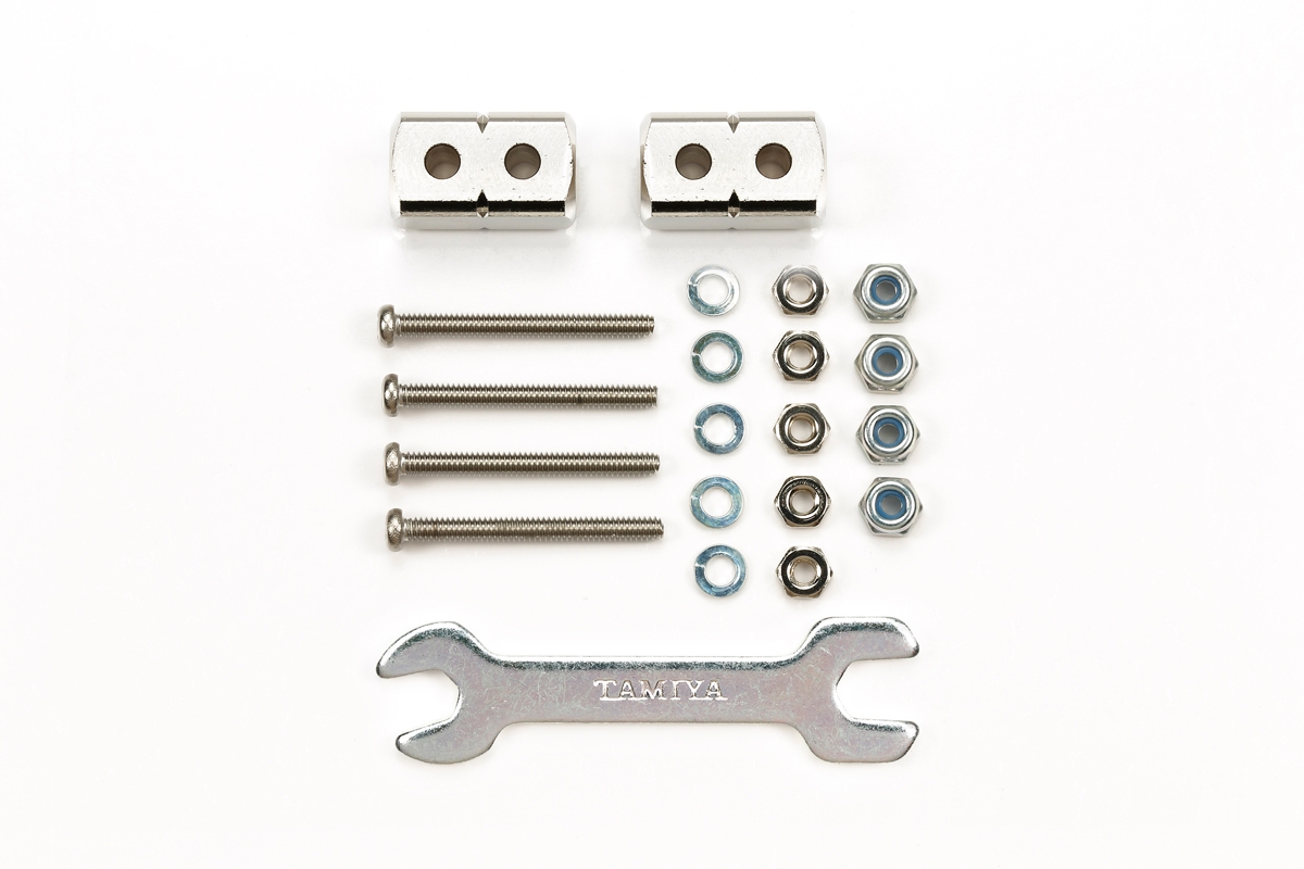 TAM95488 8 x 8 x 14 mm JR Short Mass Damper Block, Silver