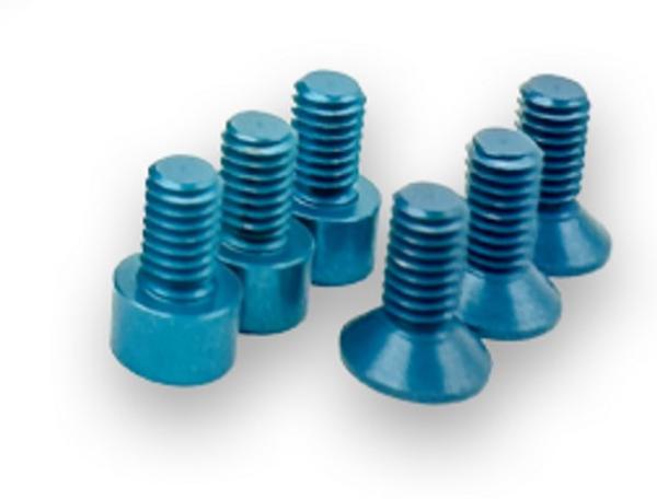 EXA0242B Complete Spec Motor Aluminum Screw Kit, Blue