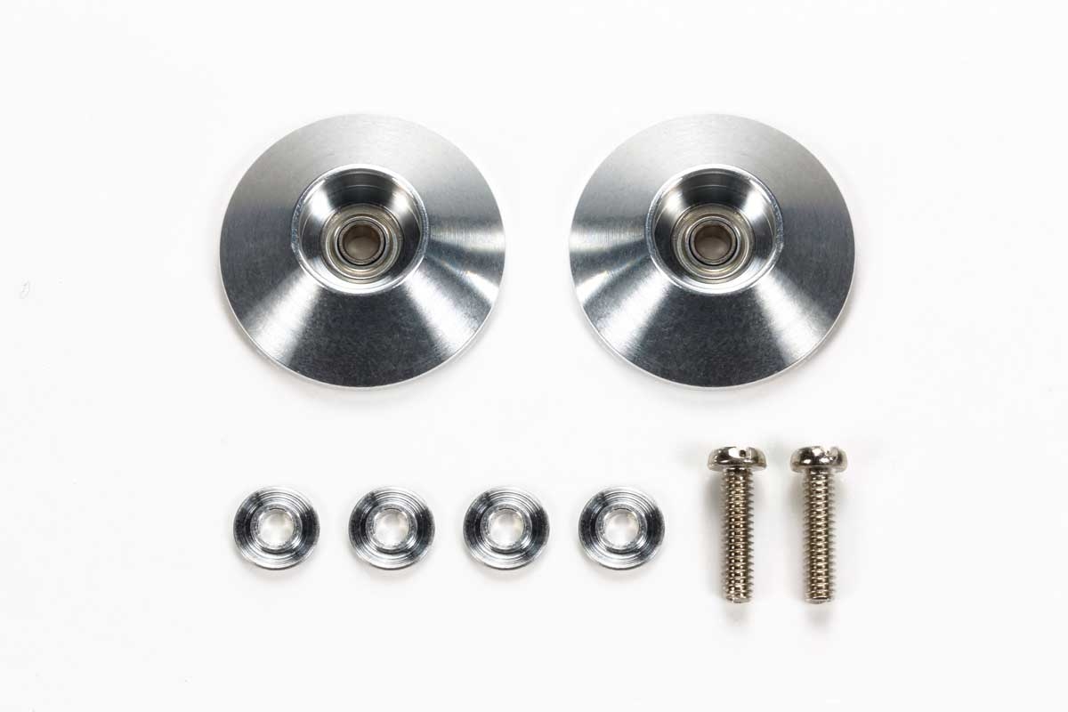 JR 17 mm Aluminum Ball Race Rollers - Tapered & Ringless
