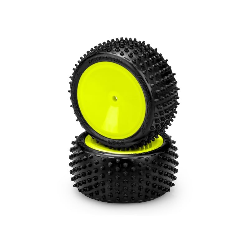 Picture of J Concepts JCO3059201021 Drop Step - Pink Compound Pre-Mounted on 3348Y Wheels
