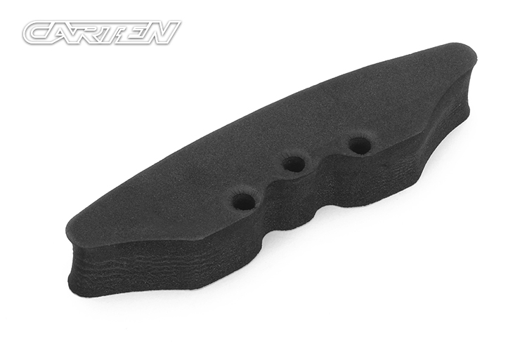 LOUNBA257 Bumper for Hatchback Body for T410 Drift & Rally