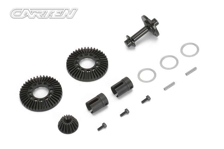 LOUNBA321 40T & 17T Plastic Solid Axle for T410 Drift