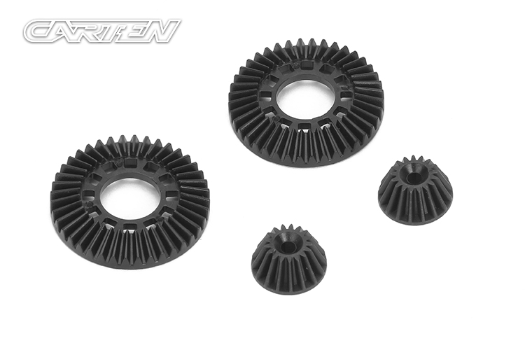 LOUNBA322 Plastic 40T & 17T Bevel Gear for Solid Axle for T410