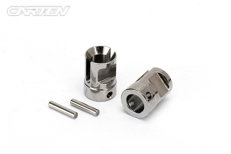 LOUNBA358 Solid Axle Steel Cup Joint Heavy Duty for T410 Drift