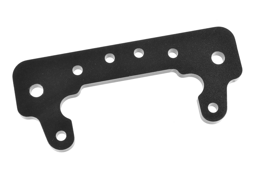 COR00180-991 4 mm Aluminum EB, Front Hinge Pin Plate for Syncro4