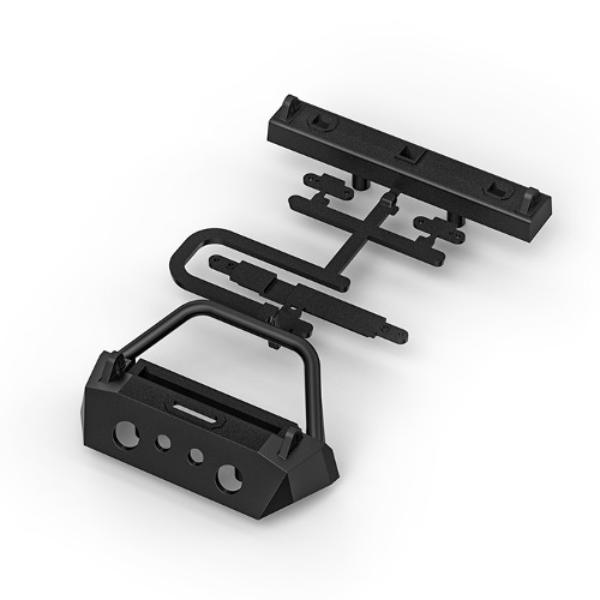Front & Rear Bumpers, Black