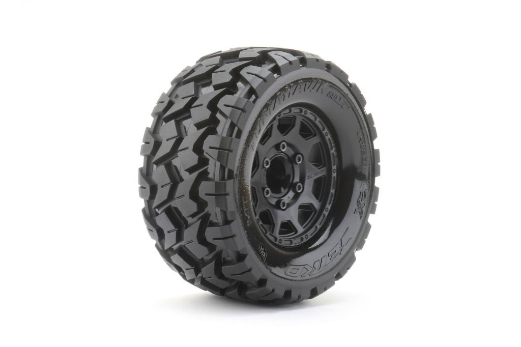 PHB2801CBMSGN 1-10 Scale 2.8 MT Tomahawk Belted Tires with Removable Hex - Pack of 2