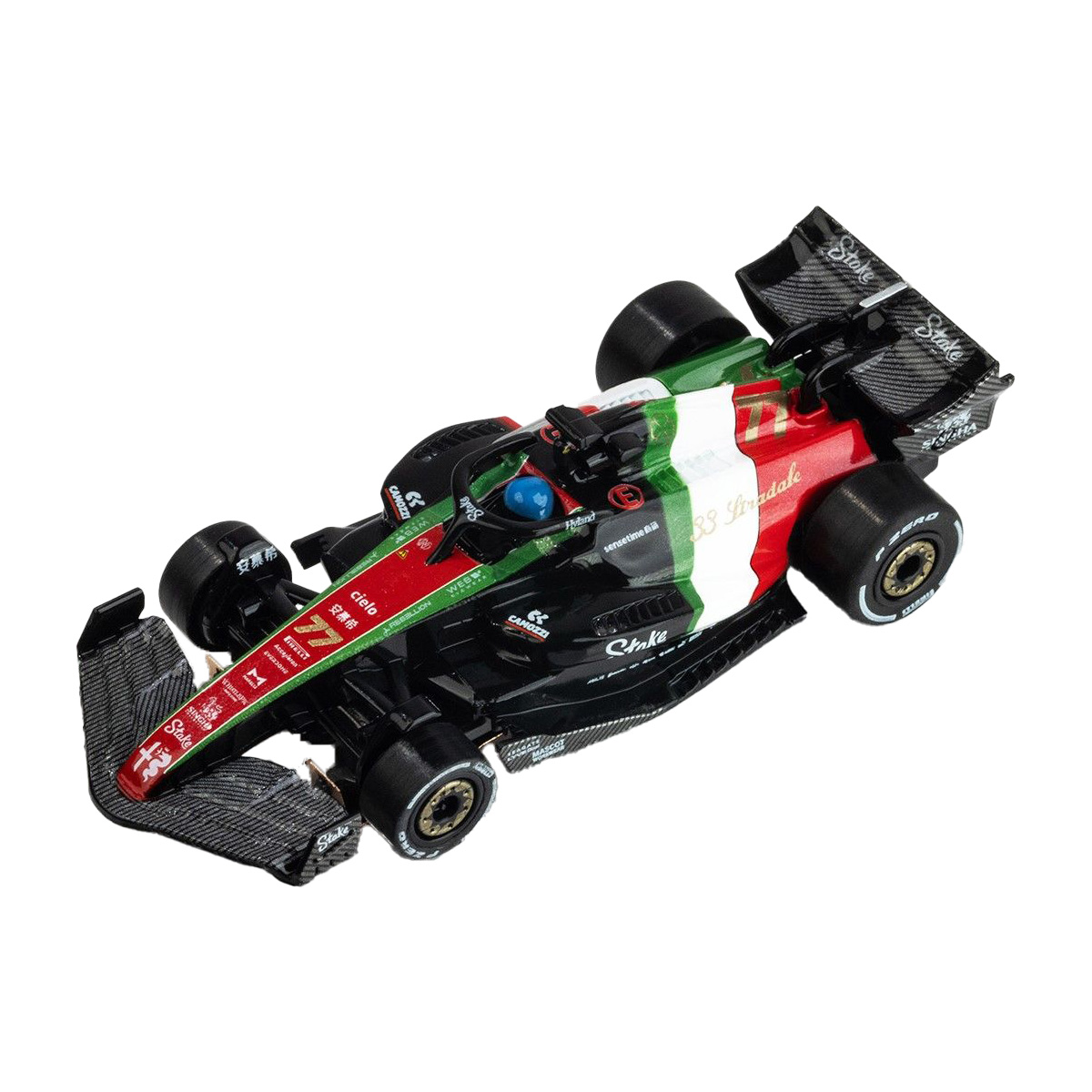 Picture of AFX Racing AFX22080 HO Scale Alfa Romeo F1 Monza 2024 Slot Car