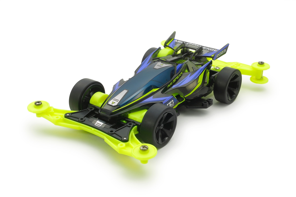 Picture of Tamiya TAM95647 1-32 Scale Special Edition 2023 Asia Challenge Mini 4WD JR Ray Spear Model Car