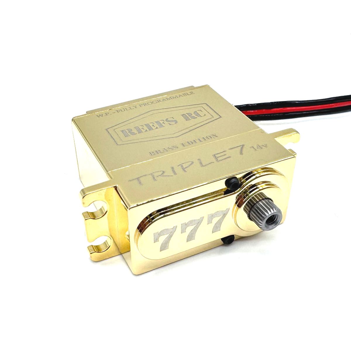 SEHREEFS169 10V - 14V Triple7 Brass Edition, Servo Progammable Parts