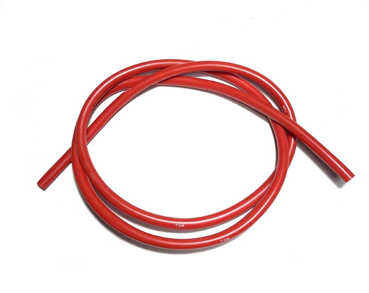 TQW834 3 ft. TQ 8 Gauge Wire, Red
