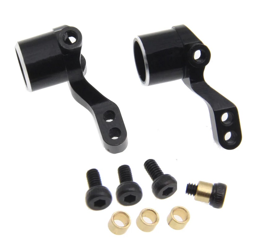 PHB6521 Aluminum Knuckle Arm for Kyosho Mini-Z MB-010, Black