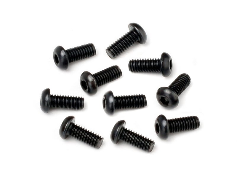 HPI114761 2.5 x 6 mm Hex Socket Button Head Screw, Medium - 10 Piece