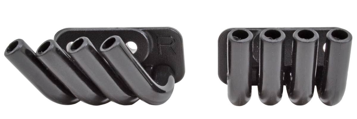 Zoomies Mock Exhaust Headers, Black