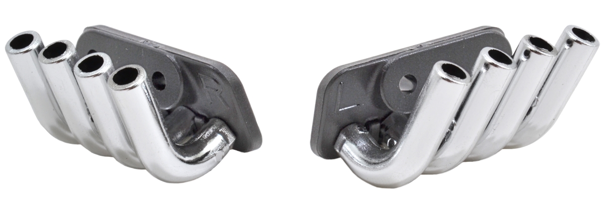 RPM70853 Zoomies Mock Exhaust Headers, Chrome