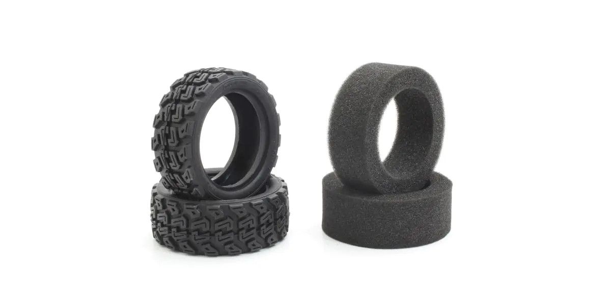 Picture of Kyosho KYOFAT708M Rally Tire for FZ02-R M - 2 Piece