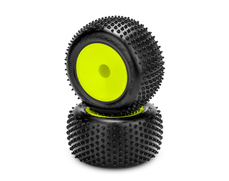 Picture of J Concepts JCO4116201091 2.2 in. Drop Step Pink Compound Stadium Truck Tire Pre-Mounted