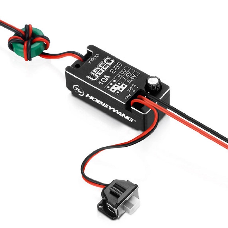 HWI30603003 UBEC 10A V2 DC-DC Regulator Car for 2-6S
