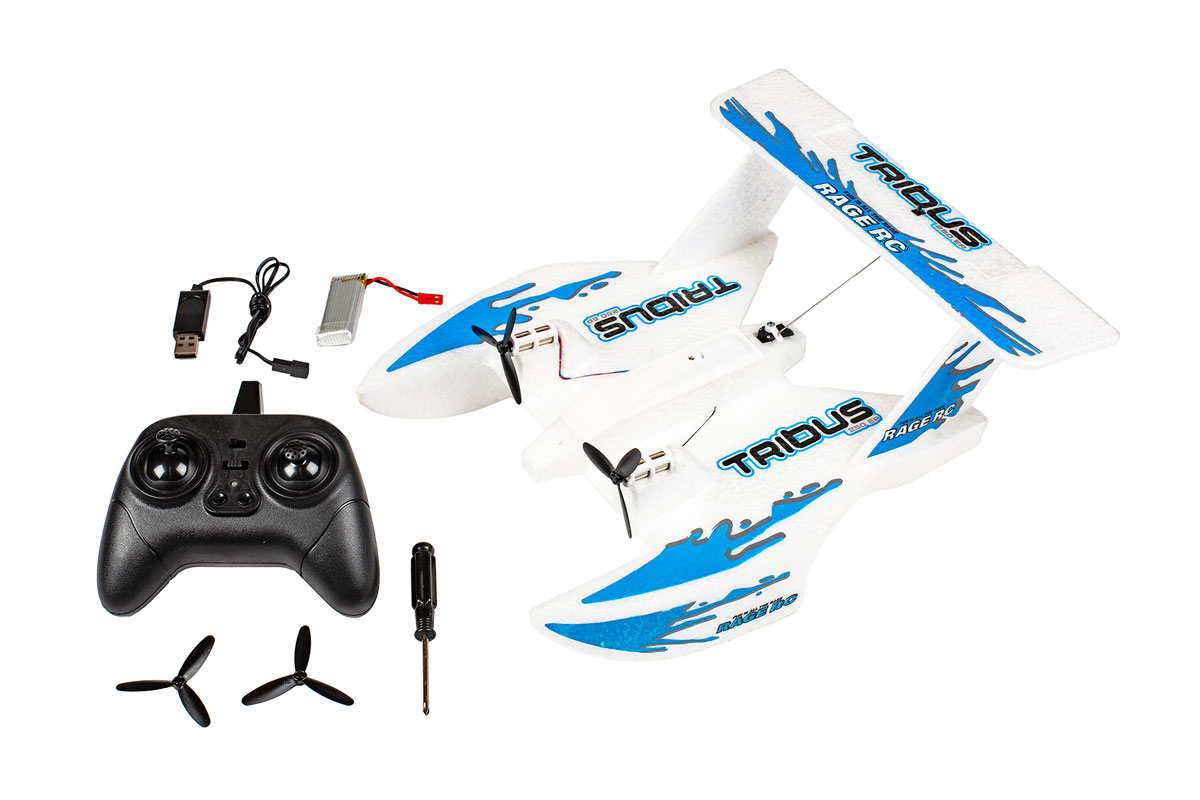 RGR3100 Tribus 250 EP RTF RC Airplane - Blue