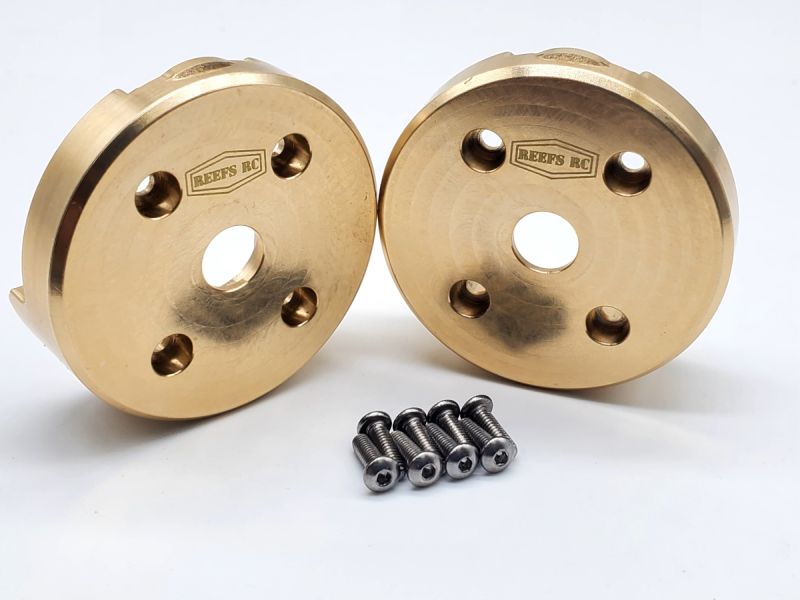 SEHREEFS180 Brass Portal Covers for SCXPro, Capra & SCX10.3