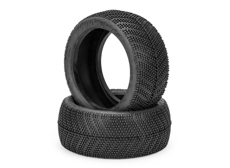 Picture of J Concepts JCO407403 Aqua A2 Compound Falcon Tires for Fits 1-8th Truck Wheel