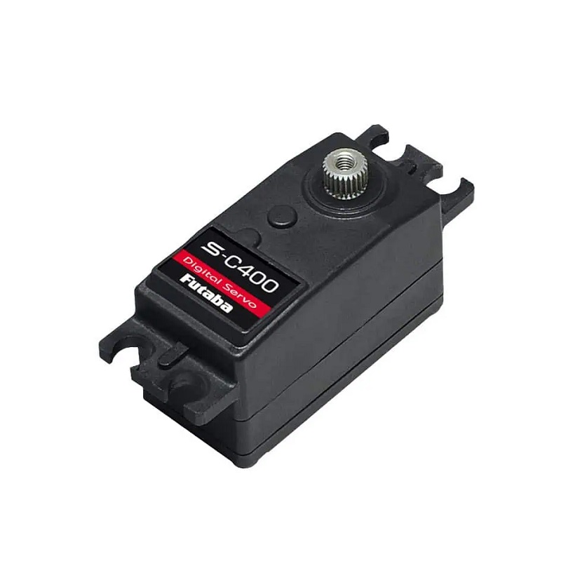 FUT01102404-3 S-C400 - S.Bus2 High-Voltage Surface Servo, Black
