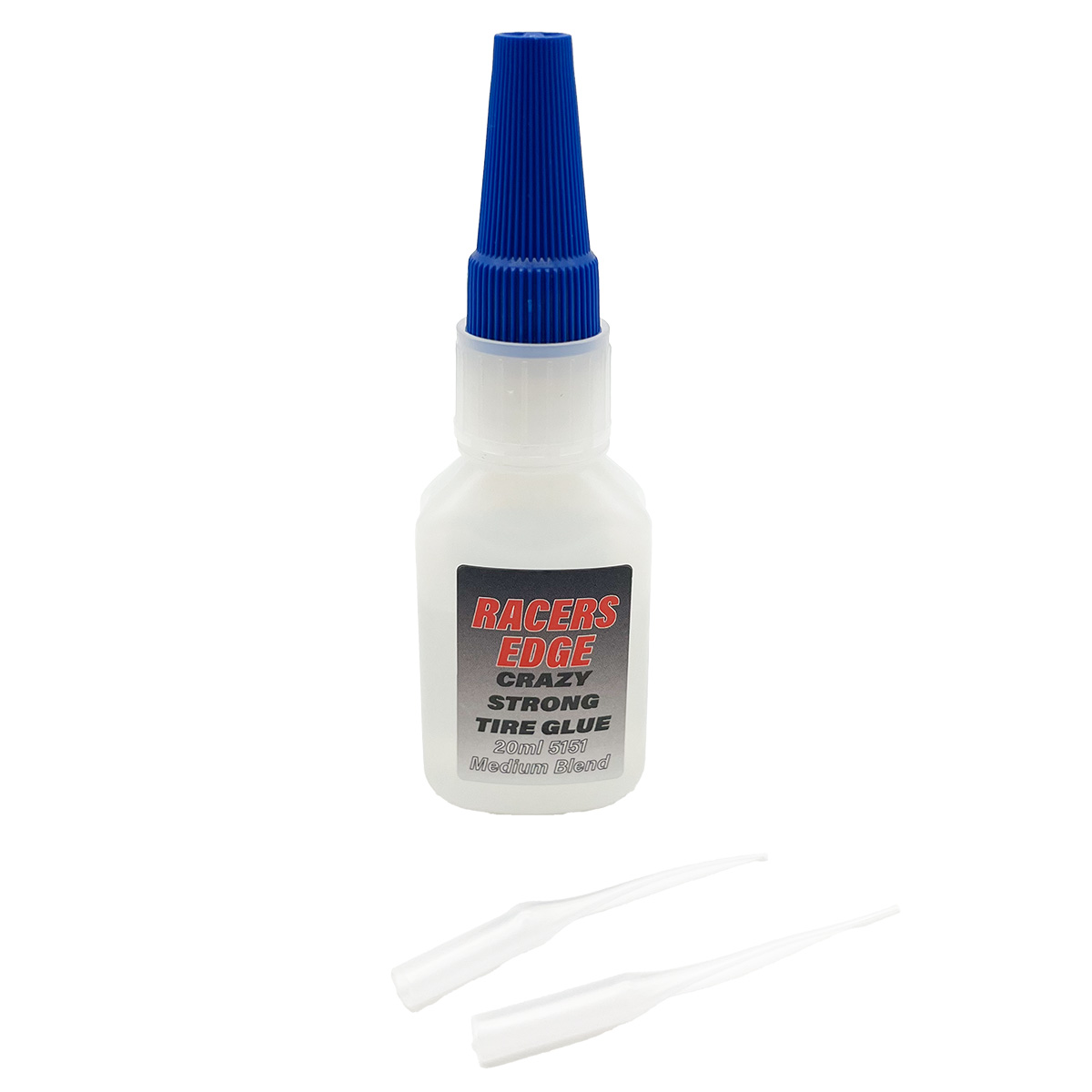 RCE5151 20 g Crazy Strong Medium Tire Glue with Pin Cap & Tips