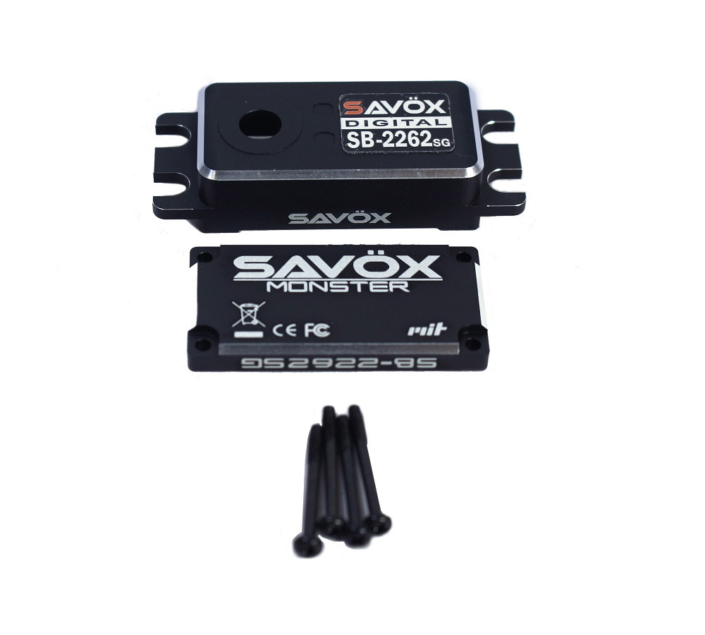 SAVSCSB2262SG Top & Bottom Servo Case Set with 4 Screws for SB2262SG