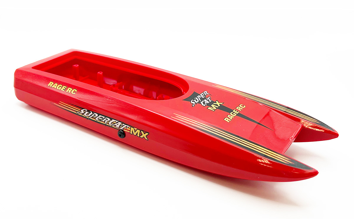 Rage RC RGRB1150 SuperCat MX Replacement Hull RC Vehicles with Decals