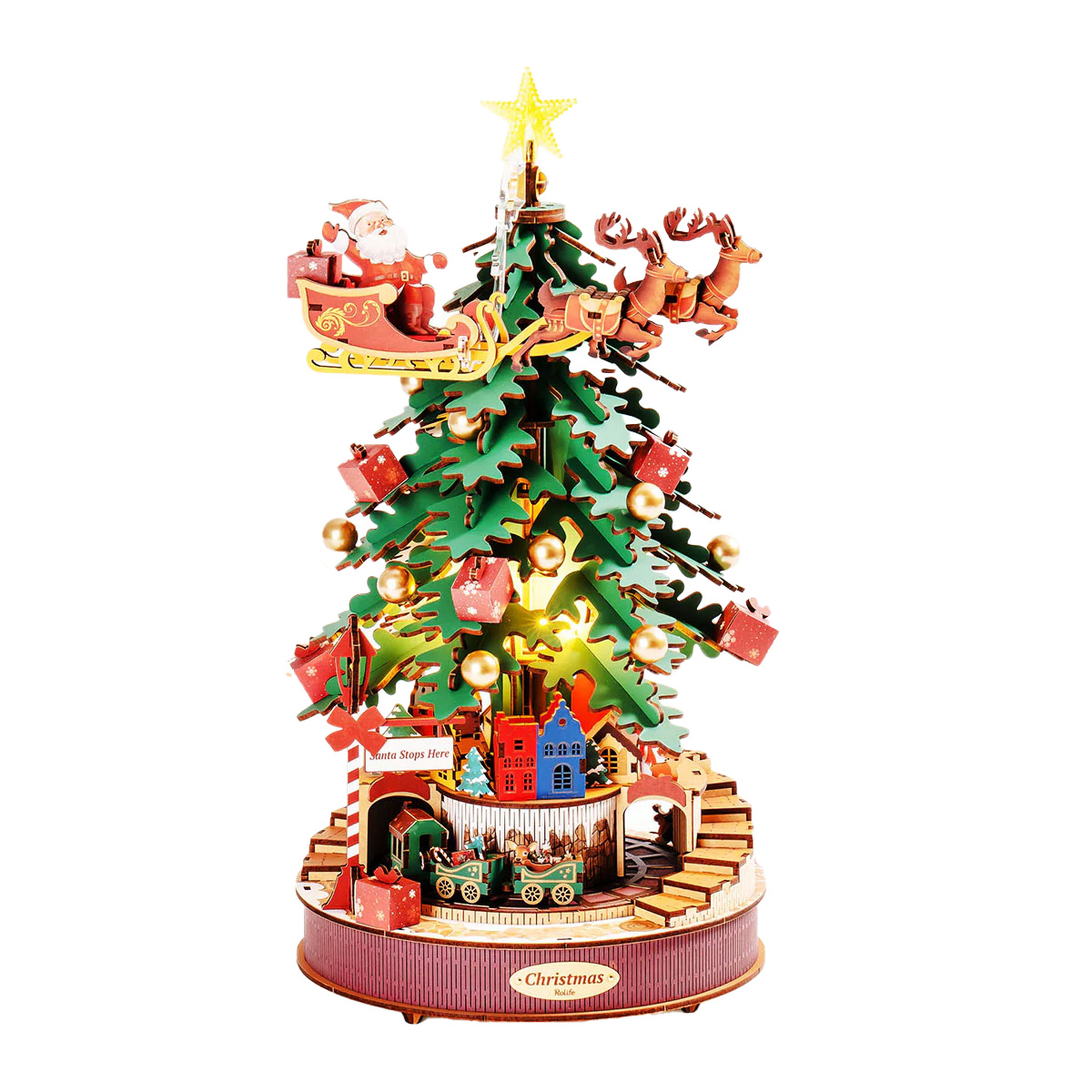 ROEAMS01 Christmas Melody Tree for DIY Music Boxes