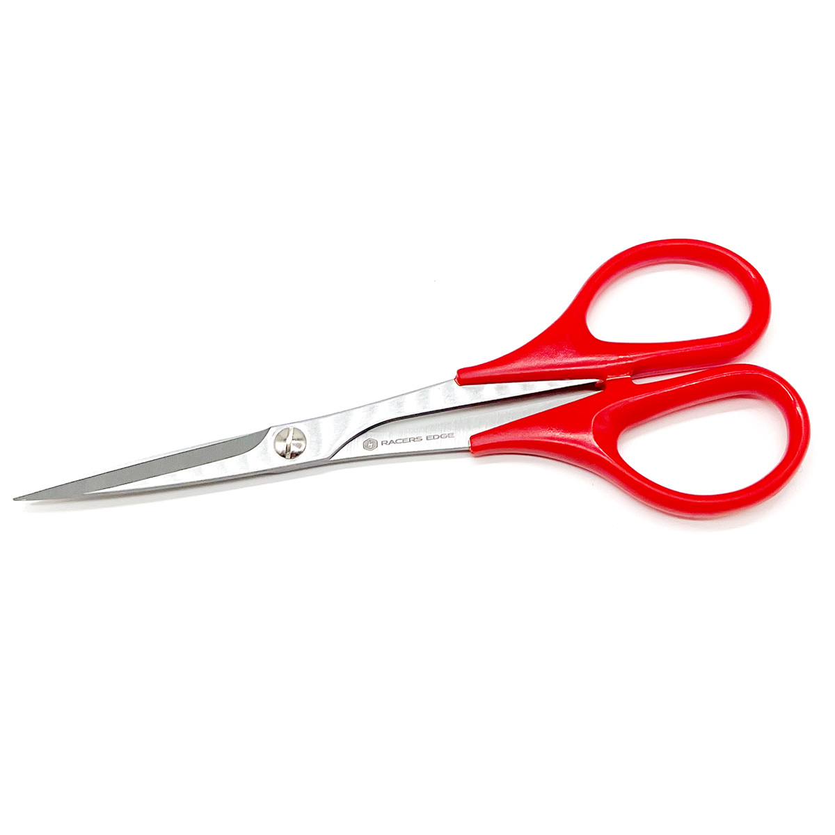RCE70256 Straight Lexan Body Scissors, Red