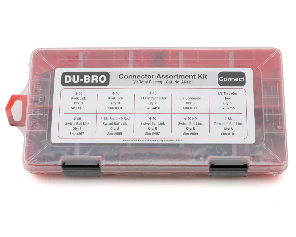 DUBAK121 Connector Assortment Kit - 73 Piece