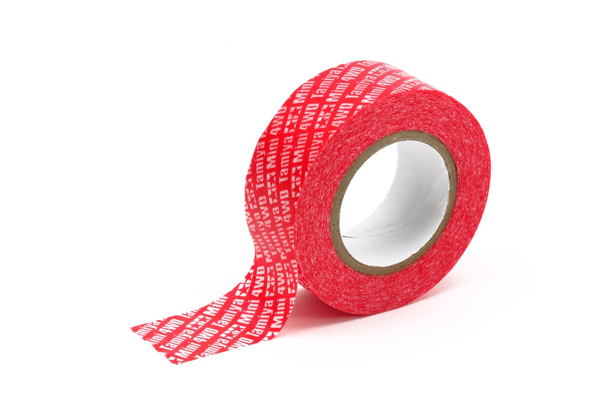 Picture of Tamiya TAM95554 20 mm JR Mini 4WD Multipurpose Tape&#44; Red