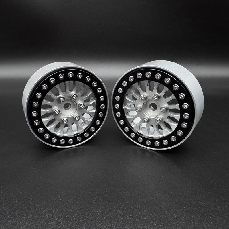 SEHREEFS204 1.9 Shield Beadlock Wheels with Reef Hubs & Rings - Pack of 2