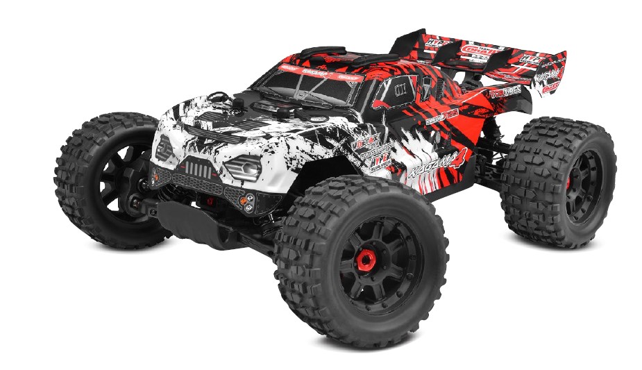 COR00293-R RTR Version Kagama 4 XL4S Monsterr Truck, Red