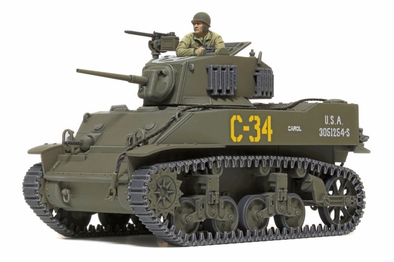 TAM32606 Plastic Model 1-48 Scale US LightTank M5A1 Stuart