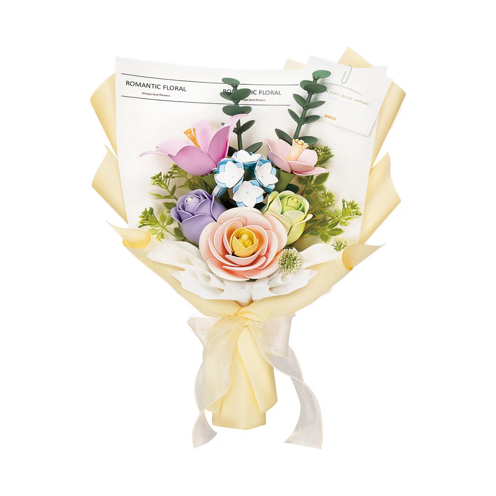 ROEAF01J Spring Time Bouquet DIY 3D Puzzle
