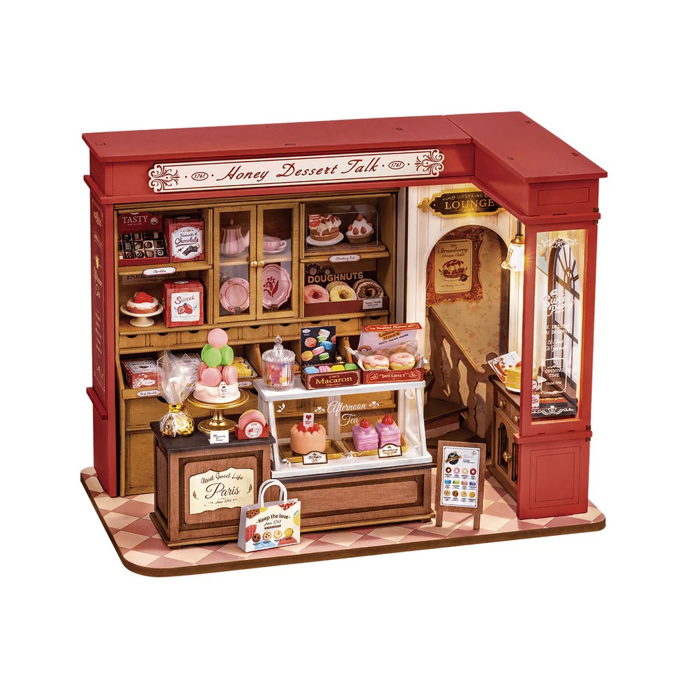 ROEDG168 DIY Miniature House Honey Dessert Talk