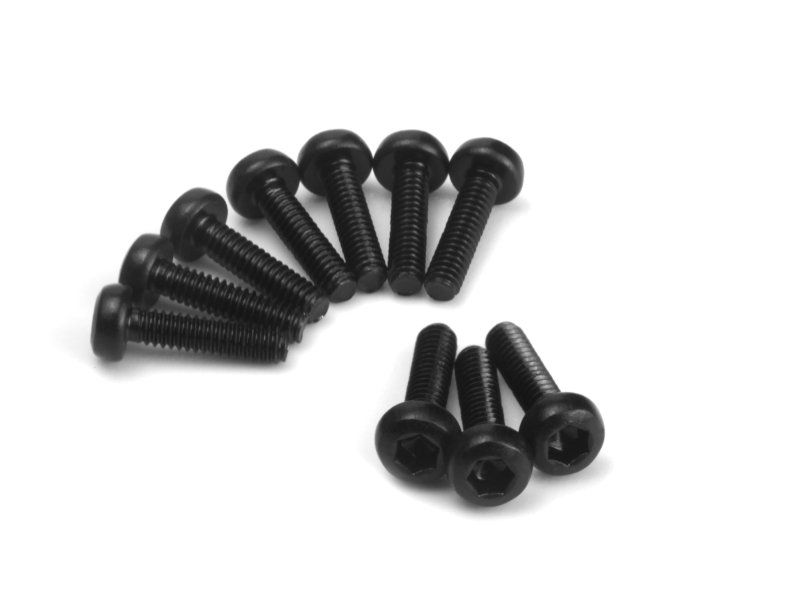HPI161178 M1.7 x 7 mm Button Head Screw - Hex Socket - 10 Piece