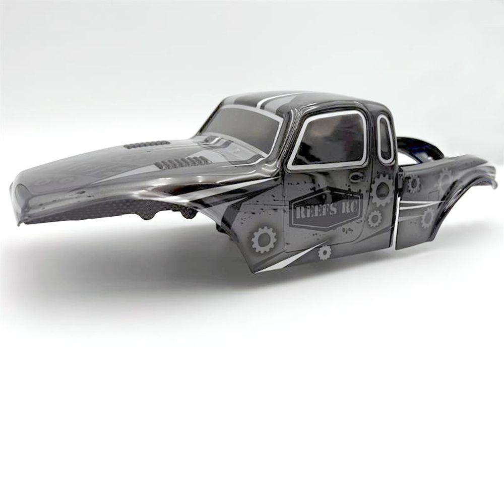 SEHREEFS226 Clear PLAGUE 1-10th Scale Crawler Comp Body Set with Stickers & Mask