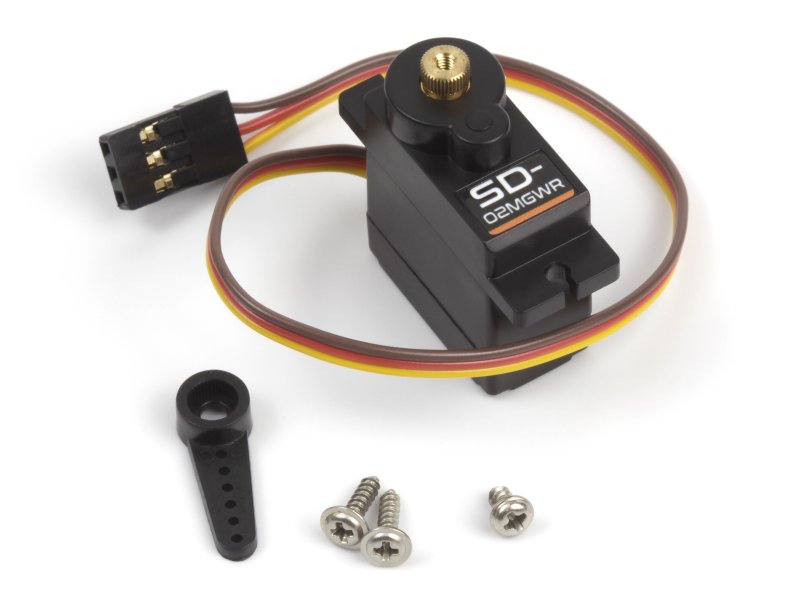 HPI160860 1.5 kg 6V SD-02MGWR Metal Geared Micro Servo for Venture